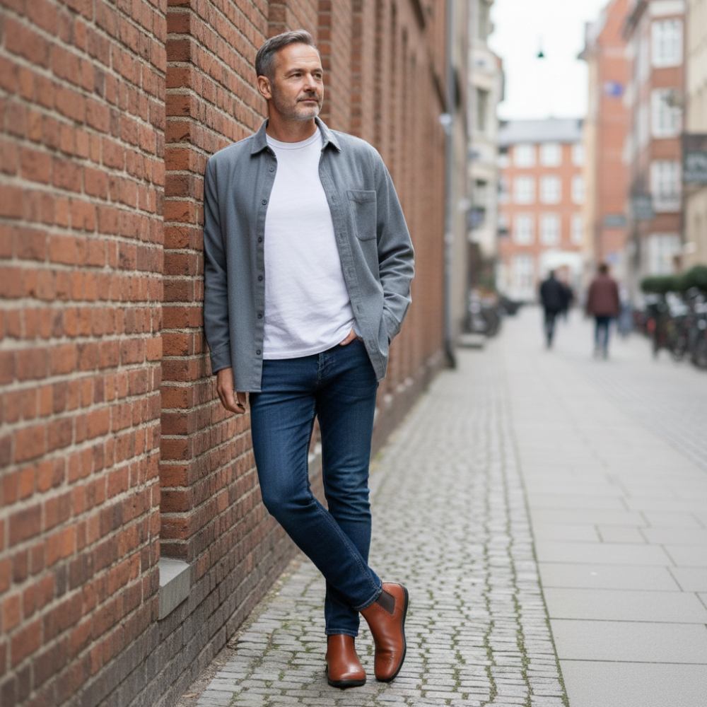 Equity Brogue Cognac