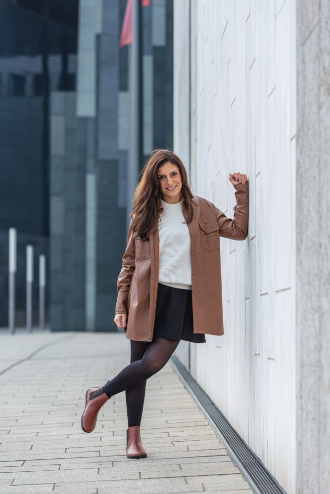 Equity Brogue Cognac