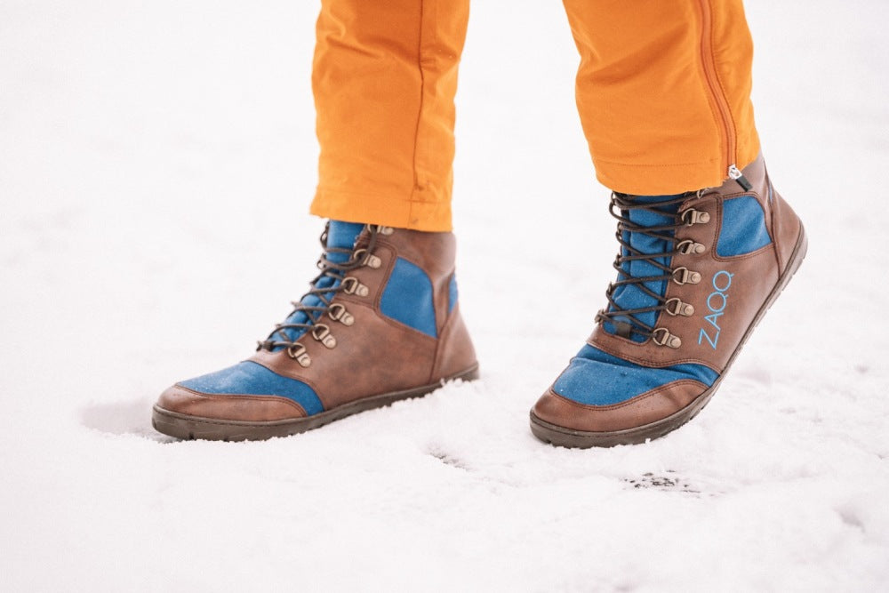 Hiqe Brown Blue Waterproof