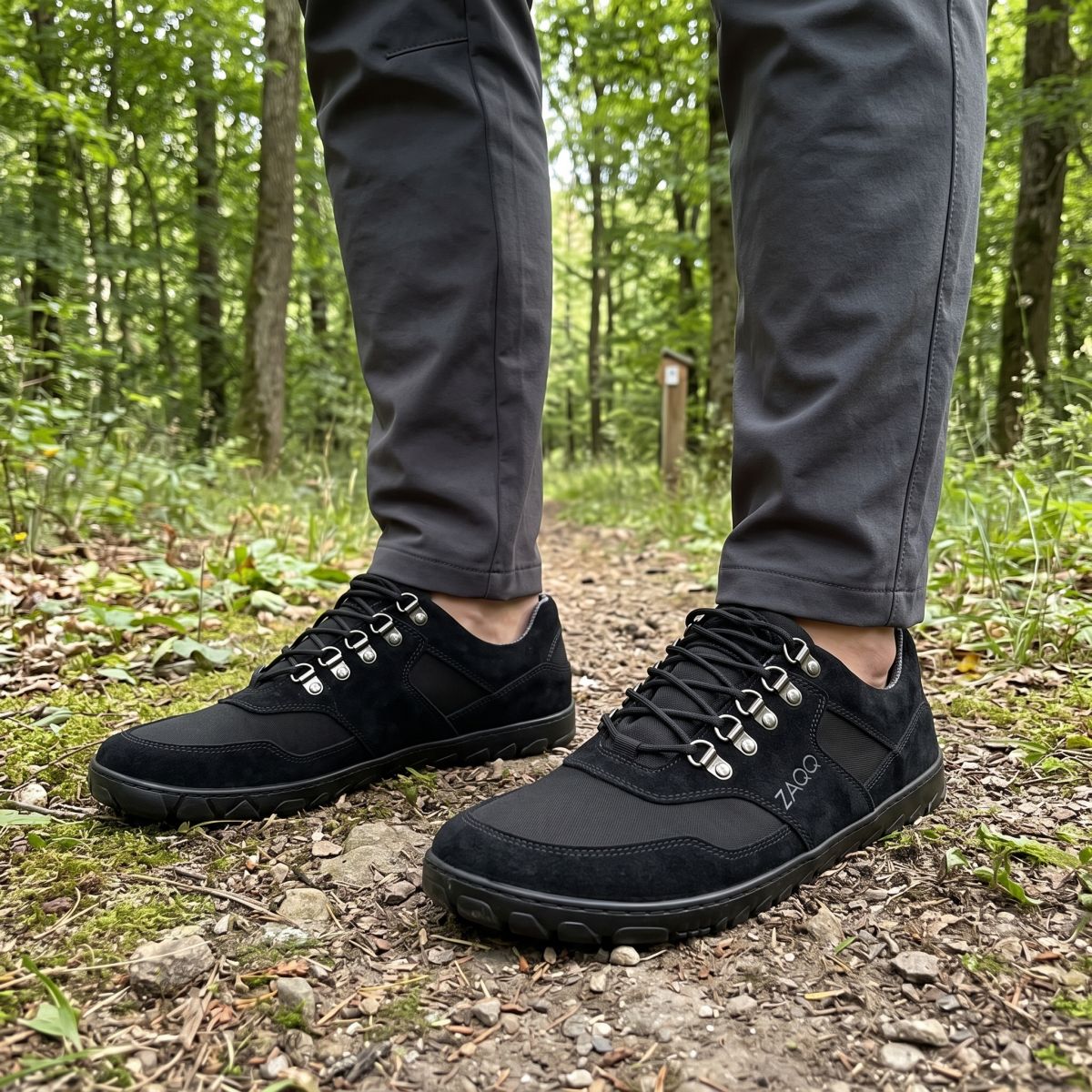 HIQE Low Black Waterproof