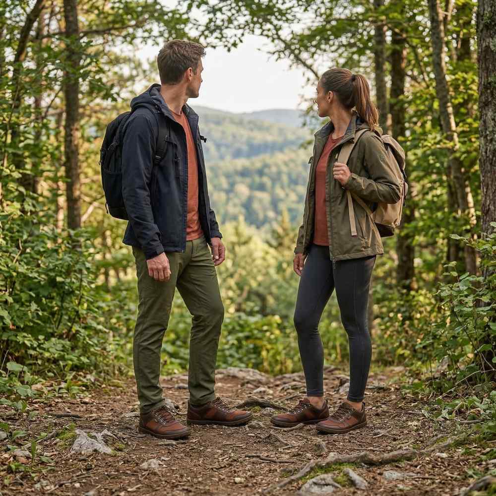 Hiqe low brown waterproof