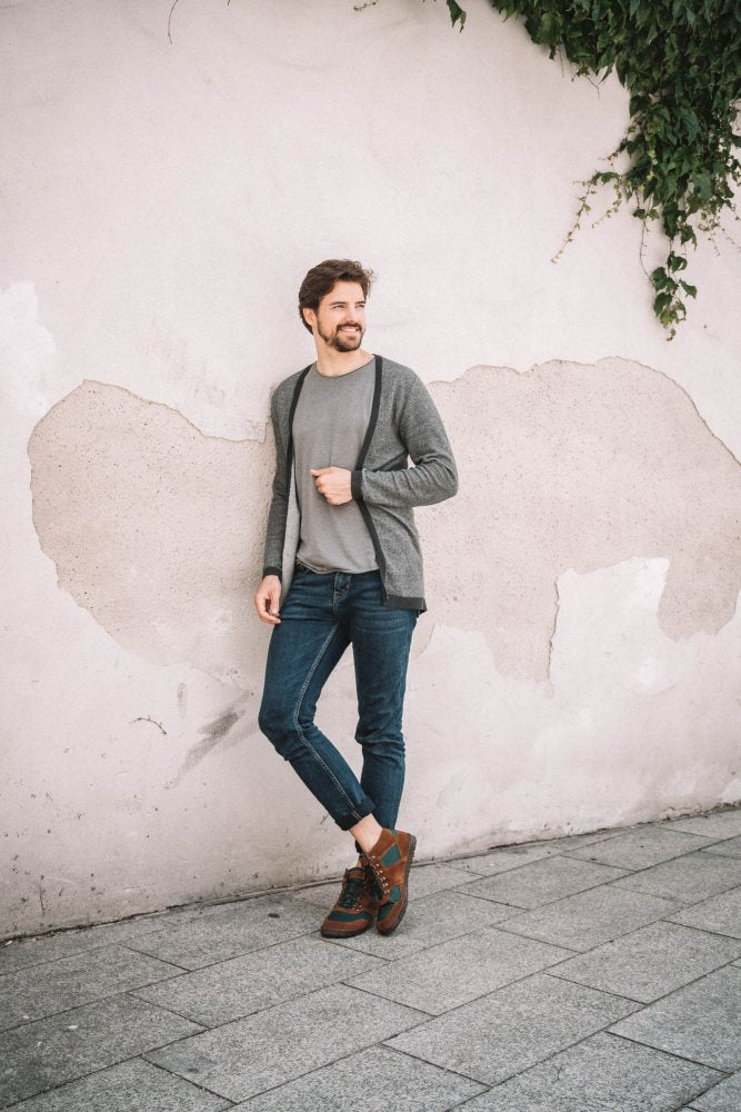 Hiqe mid Brown Green Waterproof