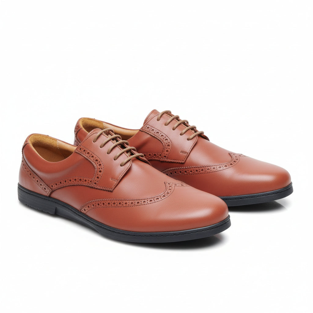 Briq Brogue Cognac